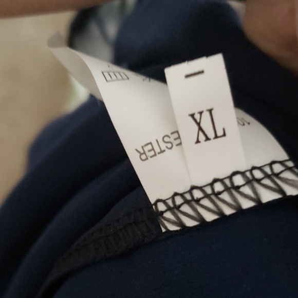 Navy chiffon backless maxi dress - Picture 5 of 6